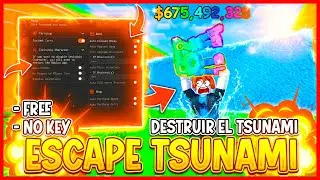 MEJOR SCRIPT PARA ESCAPA DEL TSUNAMI POR BRAINROTS | DESTRUYE EL TSUNAMI | ROBLOX SCRIPT DELTA
