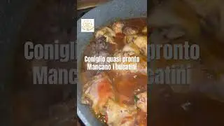 Coniglio, pomodoro fresco o pezzettoni in barattolo ? #food #shorts