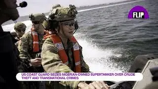 Береговая охрана США конфисковала принадлежащий Нигерии супертанкер по обвинению в краже сырой не...
