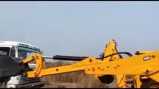 Bull telescopic backhoe loader / bull telescopic jcb