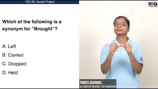 Brought | 1EQ ISL Vocab