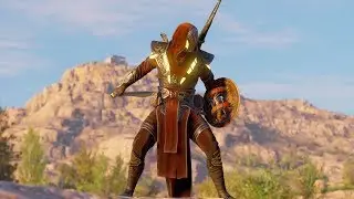 Assassin's Creed Origins: Stealth Gameplay & Action kills (Playstation 4)