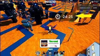 TOILET TOWER DEFENSE.. BEATING PUMPKIN MAP UNDER 25 MINUTES.. #roblox #speedrun #toilettowerdefense