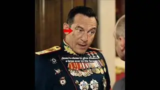 Why General Zhukov Has a Scar in The Death of Stalin - #shorts #short