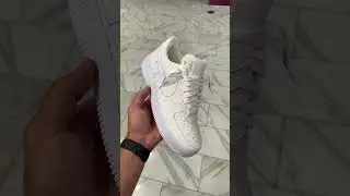 $10,000 Louis Vuitton Nike Air Force 1 #shorts