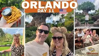 Walt Disney World Vlog | Animal Kingdom 🦒 | Disney Springs D Luxe Burger 🍔 | Outlets & Fords Garage