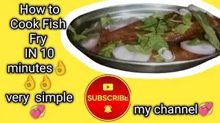 How to cook a  Fish Fry  in10 minutes