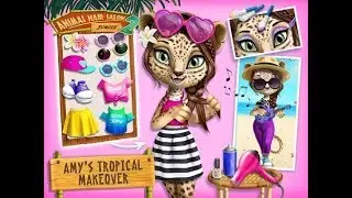 Jungle Animal Hair Salon 2 - Tropical Beauty Salon - Gra dla dzieci
