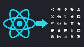 Install React Icons| Use Icons From Different Sources Like a Bootstrap ,Material Design ,Heroicons..