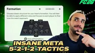 Сломанная тактика 5-2-1-2 &mdash; кошмар для соперников! 🔥FC 26 KeanuJP Tactics