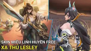 MLBB | LESLEY SKIN EPIC FREE CỰCXỊN S&Ograve;: MOONTON QU&Aacute; CHIỀU ANH EM GAME THỦ LU&Ocirc;N! | L&ecirc; Hữu Văn TV MLBB