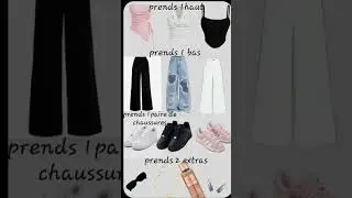 choisis ta tenue pour aller en cours #outfit #&eacute;t&eacute; #summer