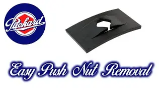 Effortless Push Nut Removal (Doesn't Damage Stud Or Nut)