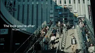 How to Create This Cinematic Color Grading for FX3 C70 RED Lumix