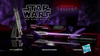 Star Wars The Black Series Darth Revan Force FX Elite Lightsaber