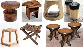 Incerdeble Wooden Stool Design Ideas