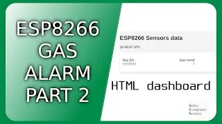 ESP8266 flammable gas alarm - part 2