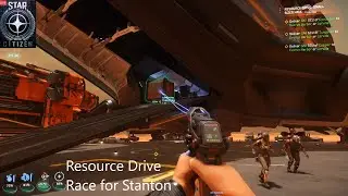 Star Citizen 4.2.1 Live - Small Race for Stanton Mission in Hercules A2 (Resource Rush Short Haul)