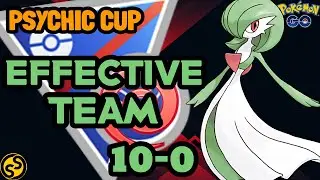 Top rank 1 team is unbeatable in psychic cup great league | Pokemon go battle league