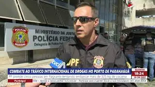 COMBATE AO TRÁFICO INTERNACIONAL DE DROGAS NO PORTO DE PARANAGUÁ