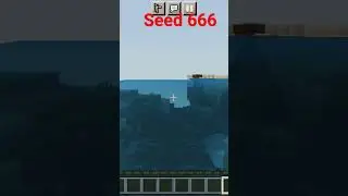 Minecraft horror seed 666 #horrorstories #shorts