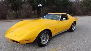 1973 chevy corvette yellow for sale at www coyoteclassics com