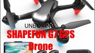 SHAPEFUN G7 GPS Drone unboxing review in Bangla - বাংলা রিভিউ
