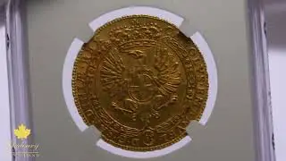 ✨Lot 1832 : 4 Zecchini d&rsquo;oro &ndash; Carlo Emanuele III 1745 🏅NGC AU 58 💎 Tr&egrave;s rare &ndash; 10 000 &euro;