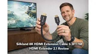 🔌 Silkland 8K HDMI Extension Cable 2.1 Extender Review &ndash; Worth It Before You Buy? 🔌