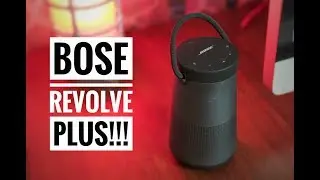 Bose Revolve Plus Portable Party Speakers! Party Mode Sound Test!