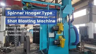 Spinner Hanger Shot blasting Machine Working Video - Q37 Series