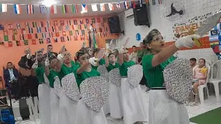 Hino 212 da harpa cristã os Guerreiros se preparam Apresentação Coreografia Culto de Missões28/09/24