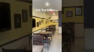 Pak tea house, Anarkali Mall road, Lahore - #travel #architecture #poetry #shorts