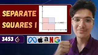 Separate Squares I | LeetCode 3453 | Detailed Intuition Explained