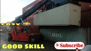 AMAZING kalmar operator loaded Handler...