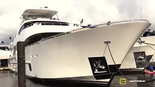 2020 Ocean Alexander 36L Legend Luxury Yacht Walkaround Tour - 2020 Fort Lauderdale Boat Show
