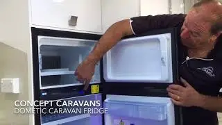 Concept Caravans Handover - 3-Way Fridge