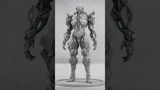 3D MECHA CHARACTER DESIGN // HARD SURFACE ROBOTICS