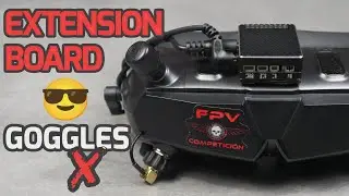 EXTENSION BOARD PARA GAFAS WALKSNAIL GOGGLES X: INSTALACIÓN Y PRUEBA FPV ANALÓGICO
