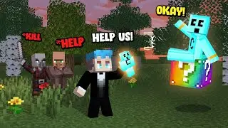 I Found Craftee and Save the Villagers in Minecraft