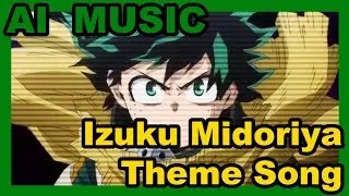 【AI SONG】We asked AI to create a song inspired by Izuku Midoriya(My Hero Academia)!【Theme Song】