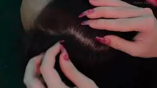 ASMR Head Scratching No Talking Tingling For Relaxation ( Asmr Real Person )