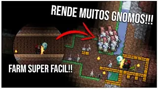 Terraria 1.4 II Farm de gnomos de jardim super f&aacute;cil e eficiente!