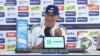 Rueda de prensa de Junior previo al partido de la Superliga ida