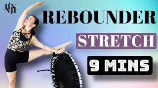 Rebounder Mini Trampoline Extended Stretch and Relaxation