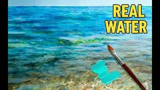 Black Sea Seascape with Detailed Water Effects | Step by Step