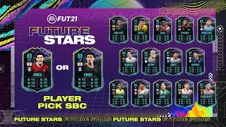FUTURE STARS (TEAM 2) + PLAYER PICKS ! FT. FATI, SAKA, DAVID / FIFA 21 ULTIMATE TEAM