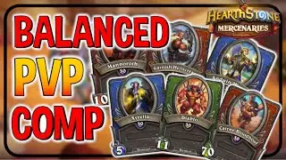 INSANE!! PVP MAX LV COMP #1 | Hearthstone Mercenaries |