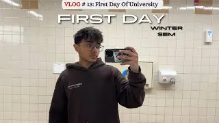 First Day Of My Class | Winter Semster | University Of Lethbridge | Canada