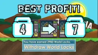 BEST PROFIT in Growtopia! How to GET RICH FAST in 2025! (EASY DLS)